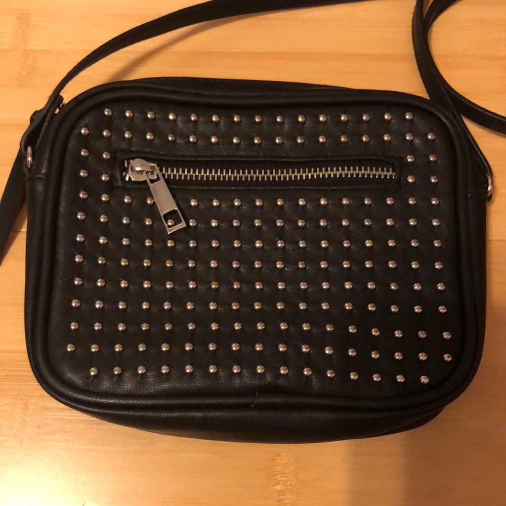 Studded Black purse